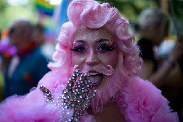 July 4, 2026, Madrid, Madrid, Spain: Hundreds of people participated in Madrid s 2026 LGBTI+ Pride March, under the slogan Take to the streets with pride! Dissent and resistance, along the Paseo del Prado in Madrid. Madrid Spain - ZUMAs296 20260704_znp_s296_005 Copyright: xLuisxSotox