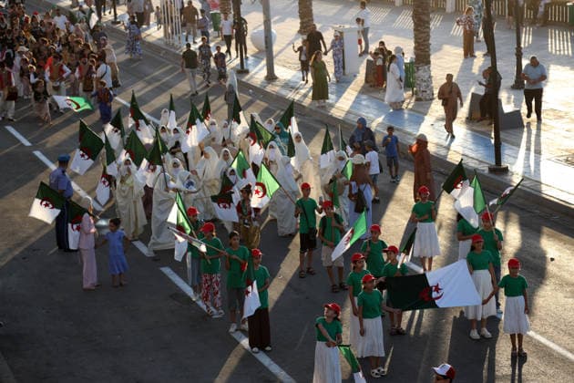 64th Anniversary of Algerian Independence A public celebration held to mark the 64th anniversary of Algerian independence in Boumerdes, Algeria, on July 4, 2026, Algerians began the War of National Liberation against France on November 1, 1954, and Algeria gained its independence on July 5, 1962. Photo by Billel Bensalem, APP, Algiers, Algeria Copyright: xAlgÃ riexPressexPhotosxBillelxBensalemx xAPPx IMG_5520