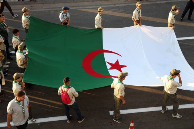 64th Anniversary of Algerian Independence A public celebration held to mark the 64th anniversary of Algerian independence in Boumerdes, Algeria, on July 4, 2026, Algerians began the War of National Liberation against France on November 1, 1954, and Algeria gained its independence on July 5, 1962. Photo by Billel Bensalem, APP, Algiers, Algeria Copyright: xAlgÃ riexPressexPhotosxBillelxBensalemx xAPPx IMG_5526