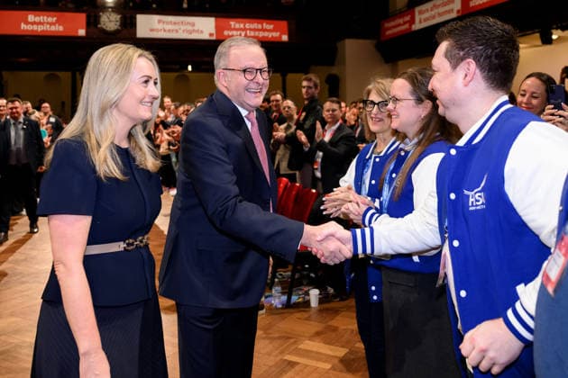 2026 NSW LABOR STATE CONFERENCE, Prime Minister Anthony Albanese arrives before the the 2026 NSW Labor state conference in Sydney, Sunday, July 5, 2026. ( NO ARCHIVING SYDNEY NEW SOUTH WALES AUSTRALIA  Copyright: xSTEVENxMARKHAMx 20260705138115776536