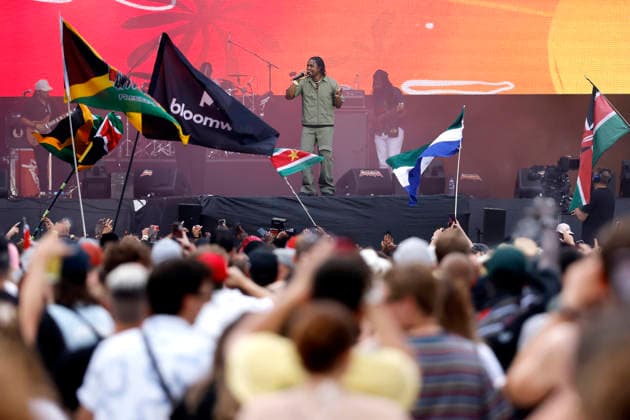 Sänger Christopher Martin auf der Red Stage beim Summerjam Festival 2026 am Fühlinger See. Das Summerjam Festival ist eines der größten Reggae-Festivals in Europa und existiert dieses Jahr 39 Jahre, 29 davon in Köln. Köln, 04.07.2026 NRW Deutschland *** Singer Christopher Martin on the Red Stage at the 2026 Summerjam Festival at Fühlinger See. The Summerjam Festival is one of the largest reggae festivals in Europe and is celebrating its 39th anniversary this year, 29 of which have been held in Cologne. Cologne, July 4, 2026, North Rhine-Westphalia, Germany Copyright: xChristophxHardtx