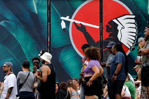 Gäste machen Party beim Summerjam Festival 2026 am Fühlinger See. Das Summerjam Festival ist eines der größten Reggae-Festivals in Europa und existiert dieses Jahr 39 Jahre, 29 davon in Köln. (Themenbild, Symbolbild) Köln, 04.07.2026 NRW Deutschland *** Guests party at the 2026 Summerjam Festival at Fühlinger See. The Summerjam Festival is one of the largest reggae festivals in Europe and is celebrating its 39th anniversary this year, 29 of which have been held in Cologne. Featured image, stock photo: Cologne, July 4, 2026, North Rhine-Westphalia, Germany Copyright: xChristophxHardtx