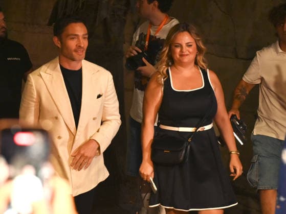 July 4, 2026, San Valentino Torio, Salerno, Italy: Actor and musician Ed Westwick (L) attends at the 2026 Outdoor Film Festival. San Valentino Torio Italy - ZUMAs197 20260704_aaa_s197_444 Copyright: xAntoninoxD™Espositox