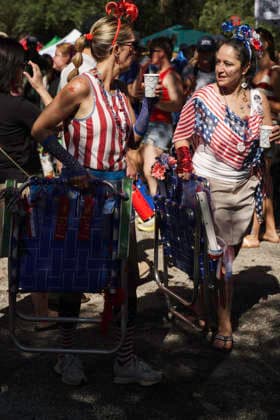 July 4, 2026: Austin, Texas. The Fourth of July parade and gathering at North West Hills, a neighborhood in Austin, is a long time tradition, that many from the neighborhood and surrounding areas come out to see.  - ZUMAda1_ 20260704_zap_da1_023 Copyright: xSandraxDahdahx