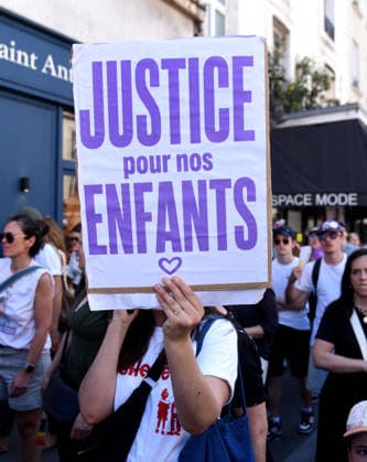 Demonstration Against The Sexual Violence - Paris Demonstration against the sexual violence and for a law integral and memory of Lyhanna in Paris, France on July 4, 2026. Photo by Alain Apaydin ABACAPRESS.COM Paris France  Copyright: xApaydinxAlain ABACAx