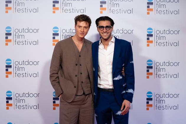 Outdoor Film Festival - OFF 2026 in San Valentino Torio - 04 July 2026 Luca Melucci (L) and Giuliano Squitieri (R) attend the Photocall during the Outdoor Film Festival 2026. San Valentino Torio Italy Copyright: xAndreaxGulíx xSOPAxImagesx AGULI_OFF2025_03(18)
