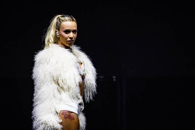 Bad Gyal live at Roskilde Festival 2026 Roskilde, Denmark. 04th, July 2026. The Spanish singer and songwriter Bad Gyal performs a live concert during the Danish music festival Roskilde Festival 2026 in Roskilde. Denmark, Roskilde  Copyright: xGonzalesxPhoto ErlingxBrodersenx