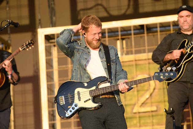 Mumford & Sons headline BST Hyde Park, London, UK - Sat 4 Jul 2026 Bassist Ted Dwane of English folk rock band Mumford & Sons headlines on the Great Oak Stage at BST Hyde Park Festival in Hyde Park in London, England, UK on Saturday 4 July 2026., Credit:Justin Ng Avalon UK, England, London, Hyde Park  Copyright: xJustinxNgx xAvalonx 1114487139