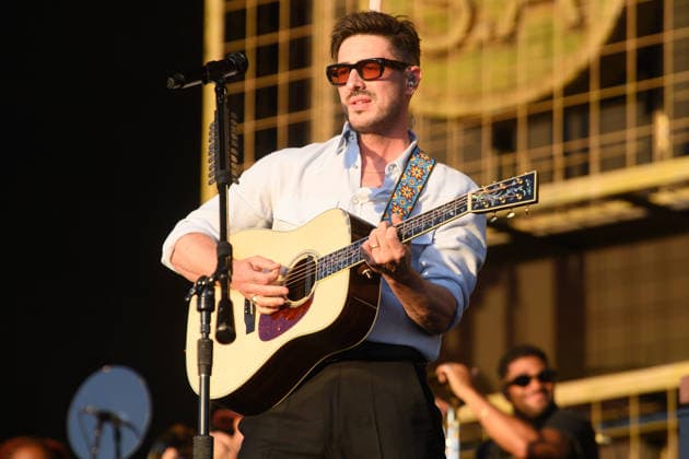 Mumford & Sons headline BST Hyde Park, London, UK - Sat 4 Jul 2026 Lead singer Marcus Mumford of English folk rock band Mumford & Sons headlines on the Great Oak Stage at BST Hyde Park Festival in Hyde Park in London, England, UK on Saturday 4 July 2026., Credit:Justin Ng Avalon UK, England, London, Hyde Park  Copyright: xJustinxNgx xAvalonx 1114487155