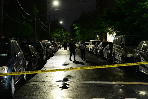 8 wounded in mass shooting on July 4th holiday in New York s Coney Island NEW YORK, UNITED STATES - JULY 4: NYPD officers work at the scene after eight people, including four children, were shot in a mass shooting near the intersection of West 30th Street and Surf Avenue in the Coney Island neighborhood of Brooklyn, New York, United States, on July 4, 2026. The victims were transported to local hospitals, a firearm was recovered at the scene, and the investigation remained ongoing with no arrests reported. Kyle Mazza Anadolu New York United States. Editorial use only. Please get in touch for any other usage.  Copyright: x2026xAnadoluxKylexMazzax