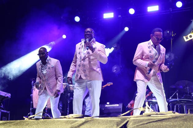 Four Tops performs at Love Supreme Jazz Festival, UK Glynde Place nr Lewes, East Sussex, UK, Love Supreme Jazz Festival 2026 on 4 July 2026 Four Tops at day 2 of the festival Theo Peoples Ronnie McNeir Lawrence Payton Jr. Michael Brock, Credit:Andy Sturmey Andrew Sturmey - B1114 Avalon United Kingdom, East Sussex, Glynde Place, Lewes  Copyright: xAndyxSturmeyx xAndrewxSturmeyx-xB1114x xAvalonx 1114488601