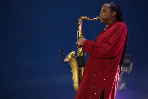 Courtney Pine performs at Love Supreme Jazz Festival, UK Glynde Place nr Lewes, East Sussex, UK, Love Supreme Jazz Festival 2026 on 4 July 2026. Courtney Pine, CBE at day 2 of the festival, Credit:Andy Sturmey Andrew Sturmey - B1114 Avalon United Kingdom, East Sussex, Glynde Place, Lewes  Copyright: xAndyxSturmeyx xAndrewxSturmeyx-xB1114x xAvalonx 1114496909