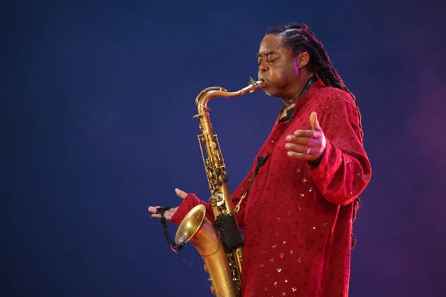 Courtney Pine performs at Love Supreme Jazz Festival, UK Glynde Place nr Lewes, East Sussex, UK, Love Supreme Jazz Festival 2026 on 4 July 2026. Courtney Pine, CBE at day 2 of the festival, Credit:Andy Sturmey Andrew Sturmey - B1114 Avalon United Kingdom, East Sussex, Glynde Place, Lewes  Copyright: xAndyxSturmeyx xAndrewxSturmeyx-xB1114x xAvalonx 1114496993