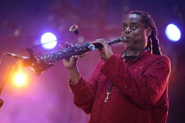 Courtney Pine performs at Love Supreme Jazz Festival, UK Glynde Place nr Lewes, East Sussex, UK, Love Supreme Jazz Festival 2026 on 4 July 2026. Courtney Pine, CBE at day 2 of the festival, Credit:Andy Sturmey Andrew Sturmey - B1114 Avalon United Kingdom, East Sussex, Glynde Place, Lewes  Copyright: xAndyxSturmeyx xAndrewxSturmeyx-xB1114x xAvalonx 1114497083