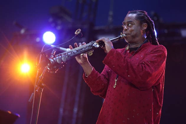 Courtney Pine performs at Love Supreme Jazz Festival, UK Glynde Place nr Lewes, East Sussex, UK, Love Supreme Jazz Festival 2026 on 4 July 2026. Courtney Pine, CBE at day 2 of the festival, Credit:Andy Sturmey Andrew Sturmey - B1114 Avalon United Kingdom, East Sussex, Glynde Place, Lewes  Copyright: xAndyxSturmeyx xAndrewxSturmeyx-xB1114x xAvalonx 1114497096