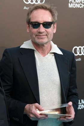 David Duchovny beim Photocall zur Verleihung des CineMerit Awards auf dem 43. Filmfest München 2026 in der Hochschule für Fernsehen und Film. München, 04.07.2026 *** David Duchovny at the photocall for the CineMerit Awards ceremony at the 43rd Munich Film Festival 2026 at the University of Television and Film Munich, July 4, 2026 Foto:xN.xKolinzx xFuturexImagex duchovny_6732