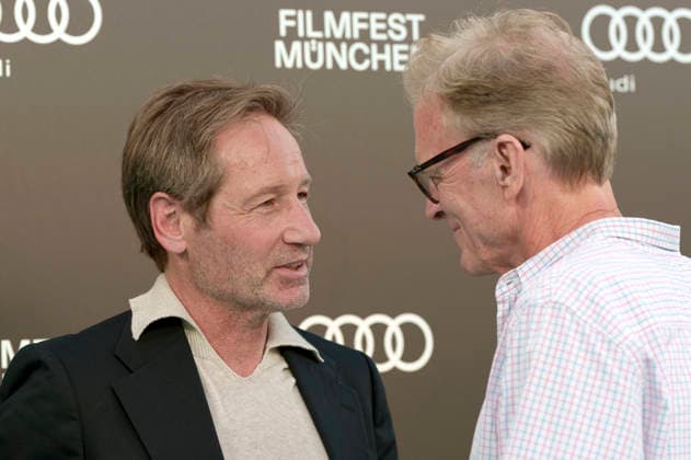 David Duchovny und John Lee Hancock beim Photocall zur Verleihung des CineMerit Awards auf dem 43. Filmfest München 2026 in der Hochschule für Fernsehen und Film. München, 04.07.2026 *** David Duchovny and John Lee Hancock at the photo call for the CineMerit Awards ceremony at the 43rd Munich Film Festival 2026 at the University of Television and Film Munich, July 4, 2026 Foto:xN.xKolinzx xFuturexImagex duchovny_6752