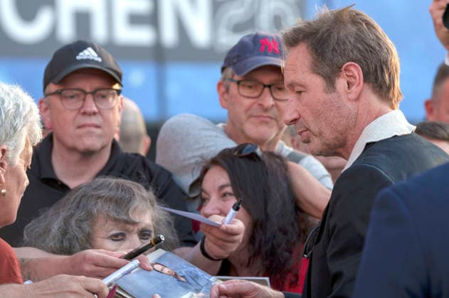 David Duchovny beim Photocall zur Verleihung des CineMerit Awards auf dem 43. Filmfest München 2026 in der Hochschule für Fernsehen und Film. München, 04.07.2026 *** David Duchovny at the photocall for the CineMerit Awards ceremony at the 43rd Munich Film Festival 2026 at the University of Television and Film Munich, July 4, 2026 Foto:xN.xKolinzx xFuturexImagex duchovny_6756