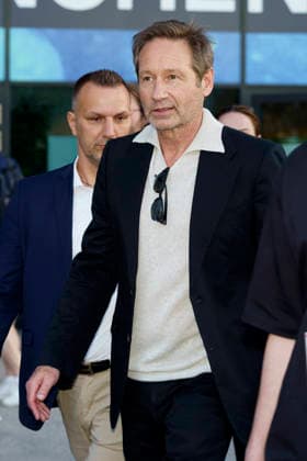 David Duchovny beim Photocall zur Verleihung des CineMerit Awards auf dem 43. Filmfest München 2026 in der Hochschule für Fernsehen und Film. München, 04.07.2026 *** David Duchovny at the photocall for the CineMerit Awards ceremony at the 43rd Munich Film Festival 2026 at the University of Television and Film Munich, July 4, 2026 Foto:xN.xKolinzx xFuturexImagex duchovny_6761