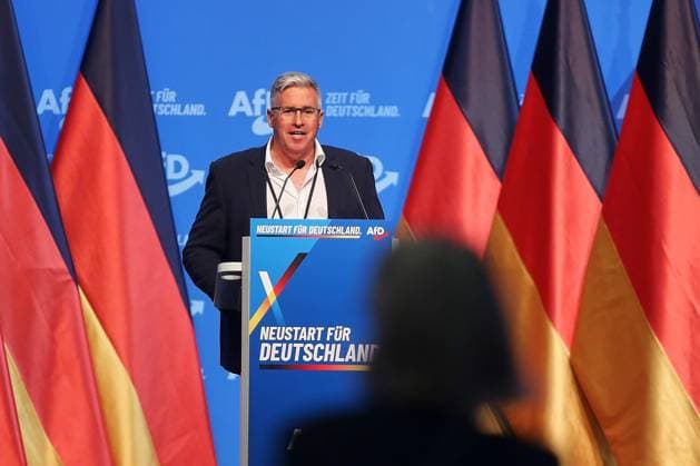 Erfurt, Thüringen, Deutschland, 05.07.2026: Messe: AfD-Bundesparteitag: Alexander Arpaschi *** Erfurt, Thuringia, Germany, July 5, 2026, AfD National Party Convention, Alexander Arpaschi Copyright: xdtsxNachrichtenagenturx dts_126478