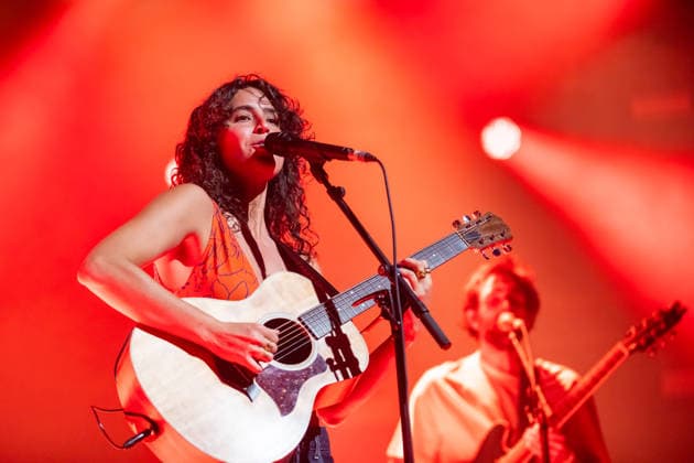 Portuguese singer and songwriter Maro (Mariana Brito da Cruz Forjaz Secca) playing live at Montreux Jazz Festival 2026 - 04 07 2026 - Switzerland Vaud Montreux -  SimonxBeckerx xLexPictorium LePictorium_0337716