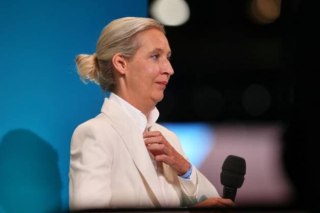 Erfurt, Thüringen, Deutschland, 05.07.2026: Messe: AfD-Bundesparteitag: Alice Weidel *** Erfurt, Thuringia, Germany, July 5, 2026, AfD National Party Convention, Alice Weidel Copyright: xdtsxNachrichtenagenturx dts_126569