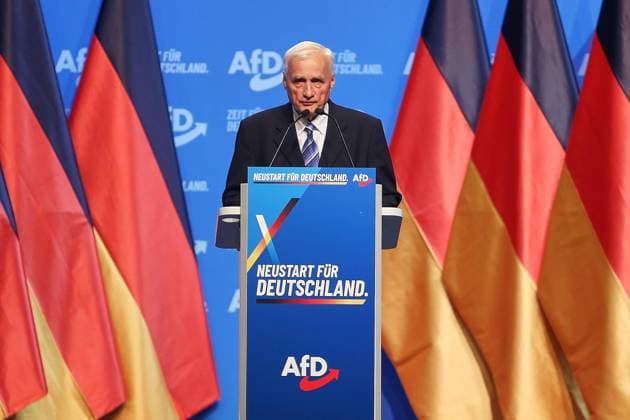 Erfurt, Thüringen, Deutschland, 05.07.2026: Messe: AfD-Bundesparteitag: Wolfgang Lippmann *** Erfurt, Thuringia, Germany, July 5, 2026, AfD National Party Convention, Wolfgang Lippmann Copyright: xdtsxNachrichtenagenturx dts_126558