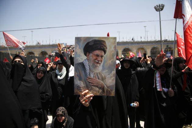 Farewell ceremony held in Tehran for Iran s former leader Khamenei TEHRAN, IRAN - JULY 5: ( RESTRICTIONS: NO Access Israel Media Persian Language TV Stations Outside Iran Strictly No Access BBC Persian VOA Persian Manoto TV Iran International TV ) People holding Iranian flags from various cities across Iran and from abroad attend the funeral ceremony held for former Iranian Supreme Leader Ali Khamenei, who was killed during attacks launched by the United States and Israel on Feb. 28, at the Imam Khomeini Mosalla Mosque in Tehran, Iran, on July 5, 2026. Fatemeh Bahrami Anadolu Tehran Iran. Editorial use only. Please get in touch for any other usage.  Copyright: x2026xAnadoluxFatemehxBahramix