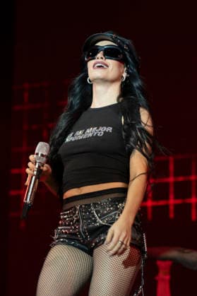 July 5, 2026, Madrid, Spain: The singer Lali Esposito, known as Lali performs during the MADO 2026 Festival at the Plaza de Espana in Madrid. Madrid Spain  - ZUMAs197 20260705_aaa_s197_005 Copyright: xAtilanoxGarciax