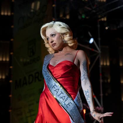 July 5, 2026, Madrid, Spain: Singer Mon Laferte performs during the MADO 2026 Festival at the Plaza de Espana in Madrid. Madrid Spain  - ZUMAs197 20260705_aaa_s197_071 Copyright: xAtilanoxGarciax