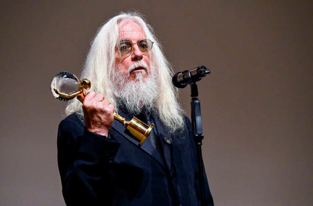 Entertainment Themen der Woche KW27 The 60th Karlovy Vary International Film Festival continued on its second day, in Karlovy Vary, Czech Republic, on July 5, 2026. Cameraman Robert Richardson accepted the Crystal Globe for Outstanding Artistic Contribution to World Cinema and introduced the documentary film Robert Richardson: The White Devil by director and cameraman Jana Hojdova. (CTKxPhoto KaterinaxSulova) CTKPhotoP2026070503649  CTKPhotoP2026070503649