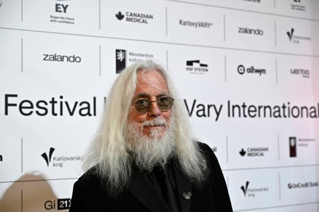The 60th Karlovy Vary International Film Festival continued on its second day, in Karlovy Vary, Czech Republic, on July 5, 2026. Cameraman Robert Richardson accepted the Crystal Globe for Outstanding Artistic Contribution to World Cinema and introduced the documentary film Robert Richardson: The White Devil by director and cameraman Jana Hojdova. (CTKxPhoto KaterinaxSulova) CTKPhotoP2026070503827  CTKPhotoP2026070503827