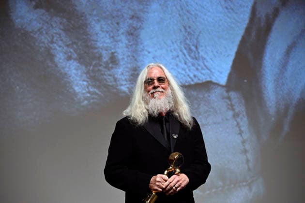 The 60th Karlovy Vary International Film Festival continued on its second day, in Karlovy Vary, Czech Republic, on July 5, 2026. Cameraman Robert Richardson accepted the Crystal Globe for Outstanding Artistic Contribution to World Cinema and introduced the documentary film Robert Richardson: The White Devil by director and cameraman Jana Hojdova. (CTKxPhoto KaterinaxSulova) CTKPhotoP2026070503833  CTKPhotoP2026070503833