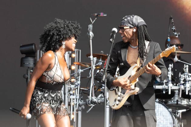 Nile Rodgers & CHIC performs during BST Hyde Park at Hyde Park in London, England. UK. Sunday 5th July 2026. Copyright: xJamesxWarrenx NILE RODGERS & CHIC - BST HYDE PARK1