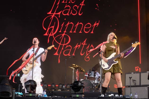 The Last Dinner Party in concert at Finsbury Park in London, UK on 05 July 2026 Lizzie Mayland, Georgia Davies performing with The Last Dinner Party in concert at Finsbury Park in London, UK on 05 July 2026, Credit:Stephen Keable Avalon UK, Greater London, London, Finsbury Park  Copyright: xStephenxKeablex xAvalonx 1114644937