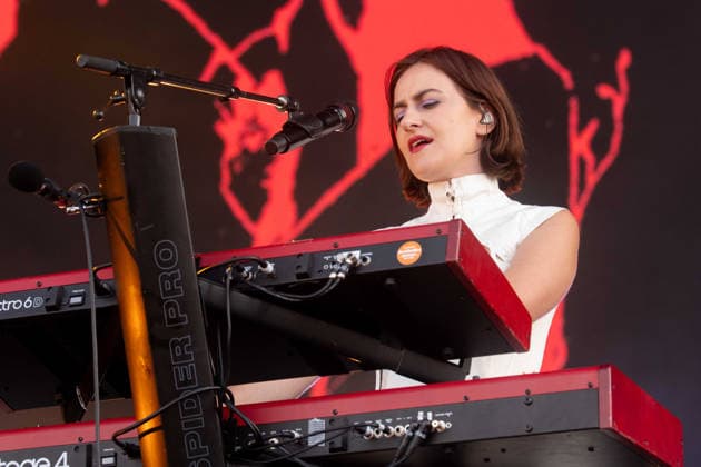 The Last Dinner Party in concert at Finsbury Park in London, UK on 05 July 2026 Aurora Nishevci performing with The Last Dinner Party in concert at Finsbury Park in London, UK on 05 July 2026, Credit:Stephen Keable Avalon UK, Greater London, London, Finsbury Park  Copyright: xStephenxKeablex xAvalonx 1114644903