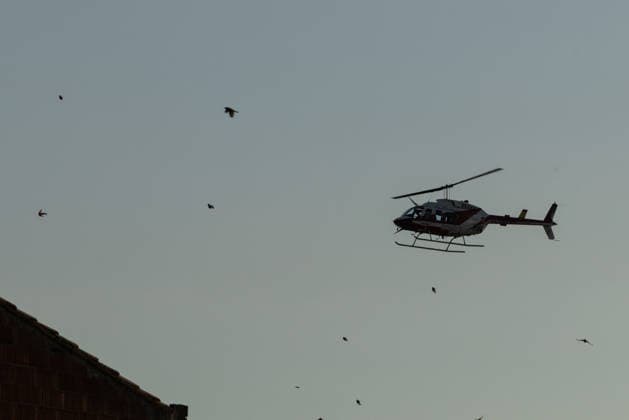 The Soneja Fire Forces the Evacuation of Azuébar, and the UME Joins Firefighting Efforts A helicopter works on the Soneja fire on July 5, 2026, in Soneja, Castellón, Valencian Community, Spain. The fire, which broke out this Sunday at noon in a forested area within the municipality of Soneja, Castellón, has forced the evacuation of the nearby town of Azuébar, whose residents are being evacuated to the Soneja Cultural Center. Units from the Third Military Emergency Intervention Battalion (UME) have left their base in Bétera, Valencia, to join the firefighting efforts. JULY 5, 2026, Soneja, Castellón de la Plana Soneja, Castellón de la Plana Spain  Copyright: xJavierxEscrichex 7647454