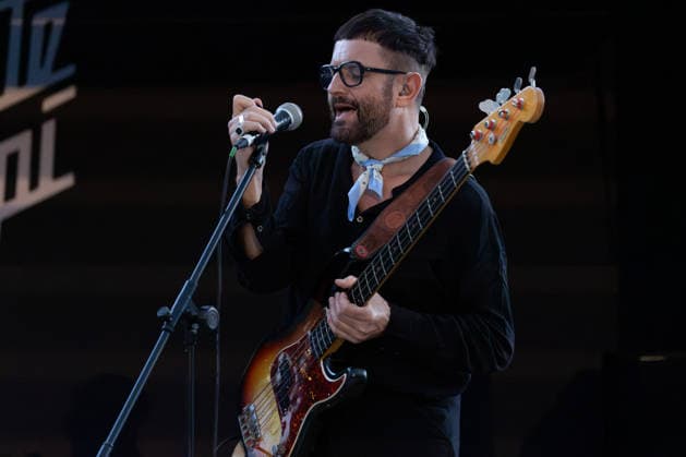 05.07.2026, Bellinzona, Parco Urbano, Nevermind Music Fest 2026: Monte Mai. Fabio Besomi (bass & electronics) Bellinzona Parco Urbano Ticino Switzerland *** July 5, 2026, Bellinzona, Parco Urbano, Nevermind Music Fest 2026 Monte Mai Fabio Besomi bass electronics Bellinzona Parco Urbano Ticino Switzerland Copyright: xJustPictures.ch FrancescoxMinghettix jp-en-FrMi-_NG_0112