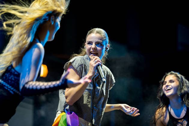 Lucía De la Puerta Performs at MADO 2026 Singer Lucía De la Puerta performs on stage at Plaza de las Reinas during MADO 2026 Madrid Pride on July 5, 2026, in Madrid, Spain. Lucía De la Puerta is an influencer, actress, singer, and medical school graduate. She describes herself as a mecatriz and went viral on TikTok; she has also appeared in Netflix projects. She is an urban pop artist and a major advocate for LGBTQI+ visibility on social media. Diego Radamé Madrid, Spain Madrid, Spain Spain  Copyright: xDiegoxRadamÃ sx 7647939