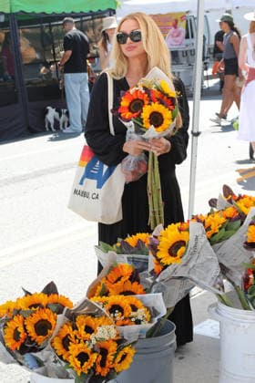 Celebrities enjoy a bright, warm day shopping at the Farmers Market Featuring: Katarina Van Derham Where: Studio City, California, United States When: 05 Jul 2026 Credit: H2Y INSTARimages EDITORIAL USE ONLY. NOT FOR USE BY NEWSPAPERS BASED IN THE UK. Copyright: xx instar55830638