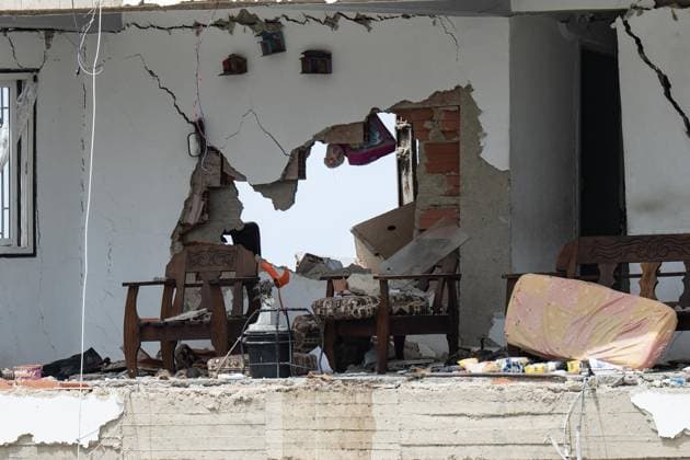 Devastation in Venezuela after twin earthquakes LA GUAIRA, VENEZUELA - JULY 5: A view of the catastrophic destruction across the Caraballeda and Caribe neighborhoods in the coastal city of La Guaira, Venezuela, on July 5, 2026, the area hardest hit by the recent 7.2 and 7.5 magnitude twin earthquakes. Cem Tekkesinoglu Anadolu La Guaira Venezuela. Editorial use only. Please get in touch for any other usage.  Copyright: x2026xAnadoluxCemxTekkesinoglux