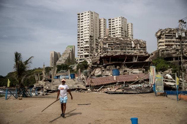 Devastation in Venezuela after twin earthquakes LA GUAIRA, VENEZUELA - JULY 5: A view of the catastrophic destruction across the Caraballeda and Caribe neighborhoods in the coastal city of La Guaira, Venezuela, on July 5, 2026, the area hardest hit by the recent 7.2 and 7.5 magnitude twin earthquakes. Cem Tekkesinoglu Anadolu La Guaira Venezuela. Editorial use only. Please get in touch for any other usage.  Copyright: x2026xAnadoluxCemxTekkesinoglux