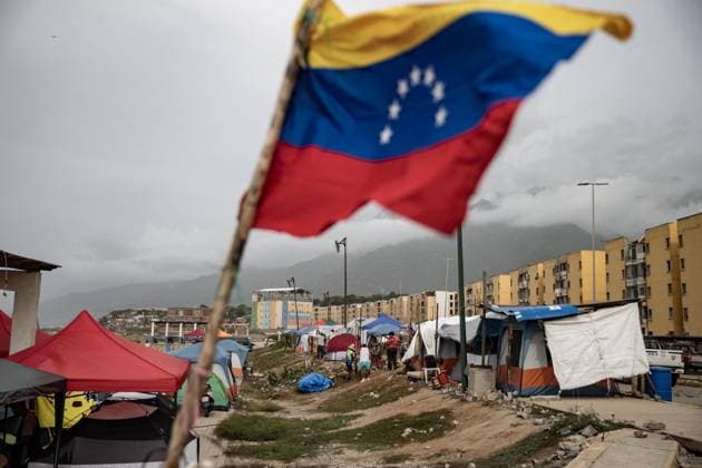 Devastation in Venezuela after twin earthquakes LA GUAIRA, VENEZUELA - JULY 5: A view of the catastrophic destruction across the Caraballeda and Caribe neighborhoods in the coastal city of La Guaira, Venezuela, on July 5, 2026, the area hardest hit by the recent 7.2 and 7.5 magnitude twin earthquakes. Cem Tekkesinoglu Anadolu La Guaira Venezuela. Editorial use only. Please get in touch for any other usage.  Copyright: x2026xAnadoluxCemxTekkesinoglux