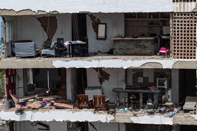Devastation in Venezuela after twin earthquakes LA GUAIRA, VENEZUELA - JULY 5: A view of the catastrophic destruction across the Caraballeda and Caribe neighborhoods in the coastal city of La Guaira, Venezuela, on July 5, 2026, the area hardest hit by the recent 7.2 and 7.5 magnitude twin earthquakes. Cem Tekkesinoglu Anadolu La Guaira Venezuela. Editorial use only. Please get in touch for any other usage.  Copyright: x2026xAnadoluxCemxTekkesinoglux