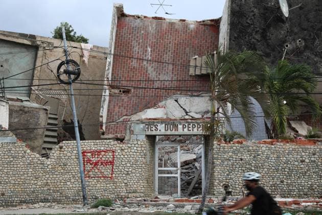 Devastation in Venezuela after twin earthquakes LA GUAIRA, VENEZUELA - JULY 5: A view of the catastrophic destruction across the coastal city of La Guaira, Venezuela, on July 5, 2026, the area hardest hit by the recent 7.2 and 7.5 magnitude twin earthquakes. Muhammed Emin Canik Anadolu Caracas Venezuela. Editorial use only. Please get in touch for any other usage.  Copyright: x2026xAnadoluxMuhammedxEminxCanikx