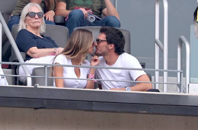 2026 World Cup - Mats Hummels With Gilfriend Mats Hummels with gilfriend German model and influencer Nicola Cavanis attend the match Brazil vs Norway FIFA World Cup 2026 at the New York New Jersey Stadium, NJ on July 5, 2026. Photo by Charles Guerin ABACAPRESS.COM East Rutherford NJ  Copyright: xGuerinxCharles ABACAx