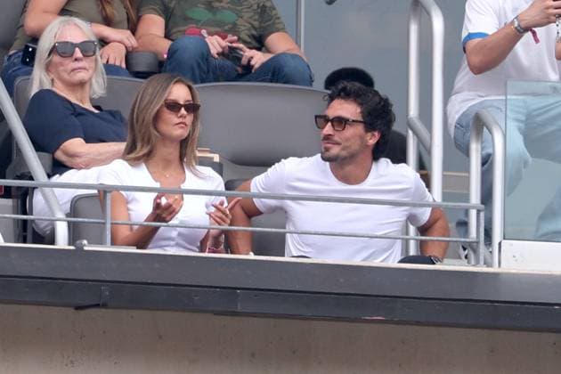 2026 World Cup - Mats Hummels With Gilfriend Mats Hummels with gilfriend German model and influencer Nicola Cavanis attend the match Brazil vs Norway FIFA World Cup 2026 at the New York New Jersey Stadium, NJ on July 5, 2026. Photo by Charles Guerin ABACAPRESS.COM East Rutherford NJ  Copyright: xGuerinxCharles ABACAx