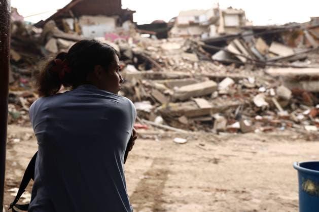 Earthquake Damage Remains Visible in El Junquito as Recovery Continues EL JUNQUITO, CARACAS, VENEZUELA JULY 5, 2026: Destroyed buildings and damaged infrastructure are seen in the El Junquito district of Caracas following the devastating twin earthquakes that struck Venezuela s northern Caribbean region on June 24. Recovery and damage assessment operations continue across affected communities. According to the latest official figures, at least 3,342 people have been killed, more than 16,400 injured, and over 17,000 left homeless as a result of the disaster. EL JUNQUITO Venezuela (Bolivarian Republic of) Copyright: x xLauraxdexChiclanax xJNAxPressx