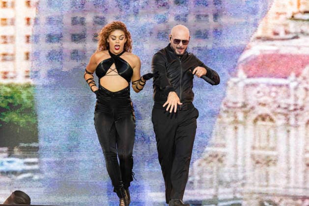 Pitbull performs at Lytham Festival Pitbull performs at Lytham Festival, 5th July 2026, Credit:Mike Gray MIKE GRAY - B4227 Avalon  Copyright: xMikexGrayx xMIKExGRAYx-xB4227x xAvalonx 1114699446