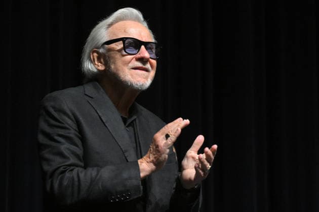 The 60th Karlovy Vary International Film Festival continued on its third day, in Karlovy Vary, Czech Republic, on July 5, 2026. American actor Harvey Keitel presented the film Mean Streets in the Great Hall of the Thermal Hotel. (CTKxPhoto SlavomirxKubes) CTKPhotoP2026070506242  CTKPhotoP2026070506242